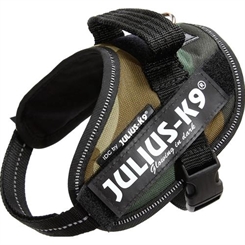 Julius - K9  IDC sele mini mini - 40-53cm - 4-7kg hund - Camouflage